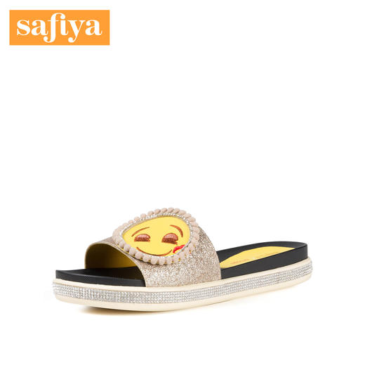 商场同款 | Safiya索菲娅夏季新商场同款趣味卡通厚底女拖鞋SF82110011 商品图1