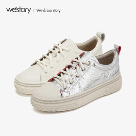 westory休闲百搭女鞋2020春新款系带女鞋W29CM70691