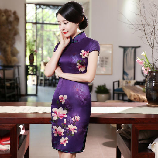 WXG-2886新款改良时尚旗袍裙 商品图1
