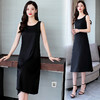上海旗袍厂ASE-ASE2219气质优雅时尚纯色真丝连衣裙 商品缩略图2