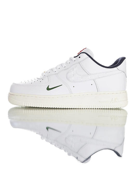 耐克 Nike Air Force 1 '07 纽约潮牌联乘 奢华木质礼盒 硬质头层皮鞋面 内置全掌AirSole气垫 白夜蓝森林绿小钩配色 商品图0