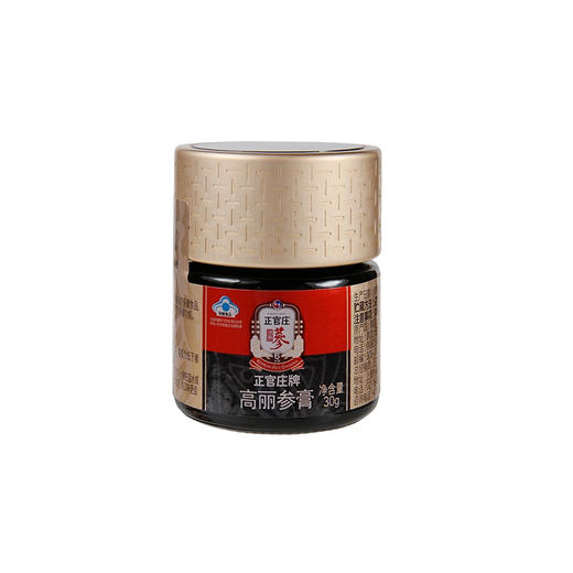 正官庄 高丽参膏 人参红参浓缩膏 30g/瓶 韩国原装进口