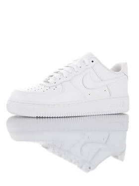 耐克Nike Air Force 1 '07 Low几率过验 采用硬质头层牛皮革 内置全掌air sole气垫中底 空军一号