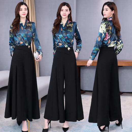 LY-GJ92013气质时尚套装潮流舒适春季长袖宽松优雅 商品图0