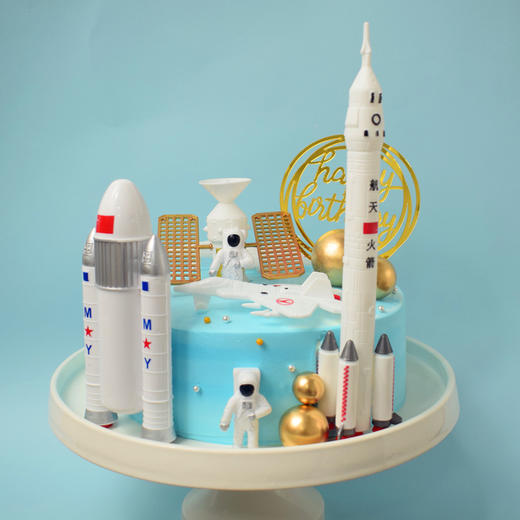 宇宙飞船-鲜果奶油蛋糕 商品图0