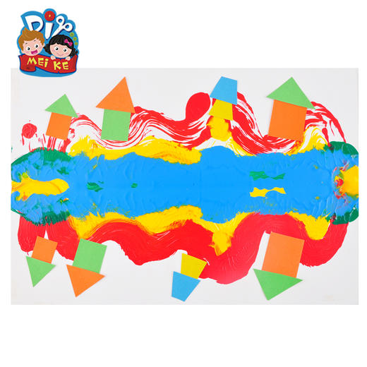 水中倒影 幼儿园手工美术贴画倒影儿童自然认识早教培训diy材料 商品图1