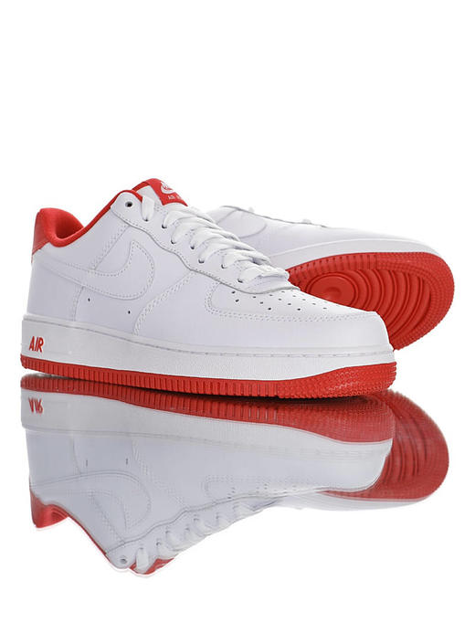 耐克Nike Air Force 1 '07 Lv8 官方新色 原模具开发打造 用硬质头层荔枝纹皮革鞋面 内置全掌air sole气垫 空军一号低帮运动板鞋 商品图2