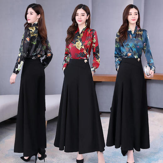 LY-GJ92013气质时尚套装潮流舒适春季长袖宽松优雅 商品图1