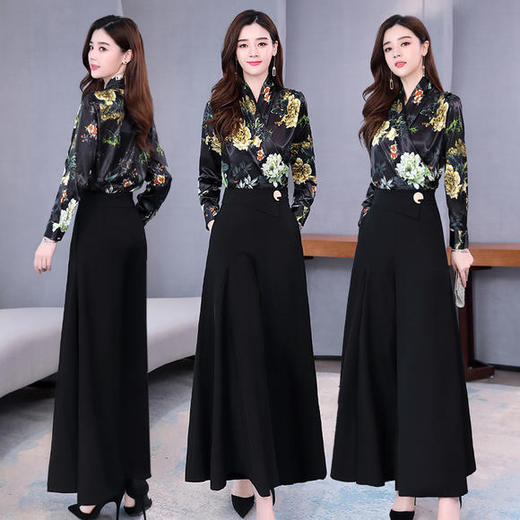 LY-GJ92013气质时尚套装潮流舒适春季长袖宽松优雅 商品图3