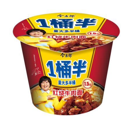 今麦郎一桶半红烧牛肉146g