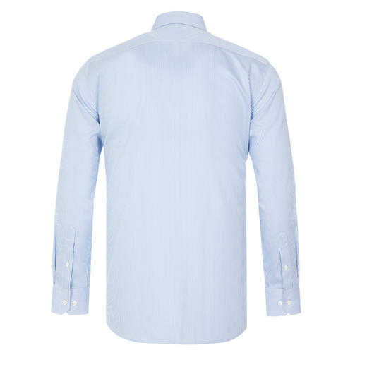 Jameskingdom男士免烫商务正装蓝色修身衬衣BA1A7C342 商品图5