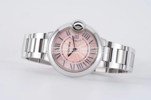 🔥原单 原单品质！升级版卡地亚蓝气球钻面33mm 女士款-市面高版本‼️镜面凸形鱼眼蓝宝石❗把头蓝色宝石颜色纯正❗瑞士进口机芯恒久稳定❗自动锤已全部升级原装LOGO及日内瓦洗纹 商品图4