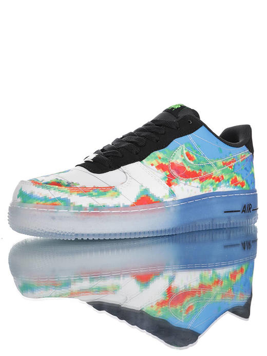 耐克 Nike Air Force 1 Low '07 Comfort Premium 采用3D喷绘技术牛津尼龙鞋面材质 全掌air sole气垫 空军一号低帮板鞋 商品图0