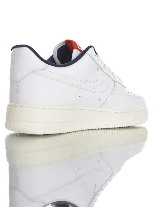 耐克 Nike Air Force 1 '07 纽约潮牌联乘 奢华木质礼盒 硬质头层皮鞋面 内置全掌AirSole气垫 白夜蓝森林绿小钩配色 商品图1