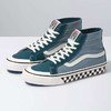 Vans ComfyCush Sk8-Hi  万斯男鞋 蓝色棋盘 时尚高帮休闲板鞋 潮流滑板鞋 高帮 低帮 黑灰 35至44(带半码)，货号BS30 商品缩略图6