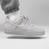 耐克Nike Air Force 1 Low '07 Suede 海外限定 台丝光翻毛皮拼接尼龙布鞋面 内置全掌air sole气垫 空军一号 麂皮雾狼灰配色 商品缩略图1