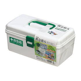 心选 日本制进口塑料多层医药箱 药品收纳盒多层急救小药箱