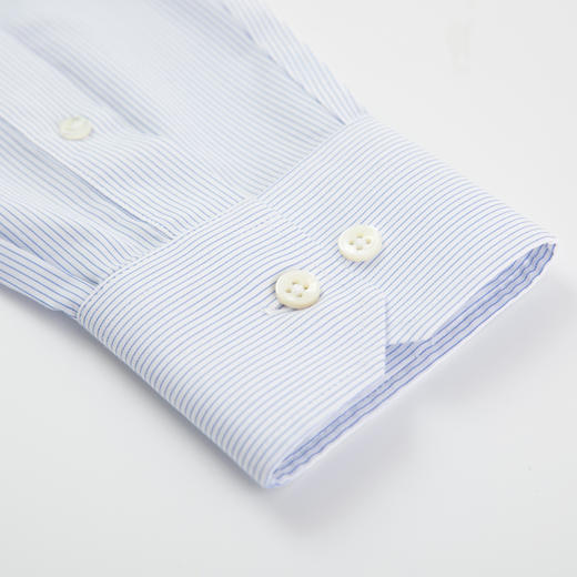 Jameskingdom占姆士免烫商务纯棉条纹衬衫BA1A7R331 商品图3