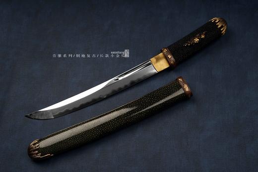 青骓 铜地复古 长款小金瓜 未开刃 商品图2