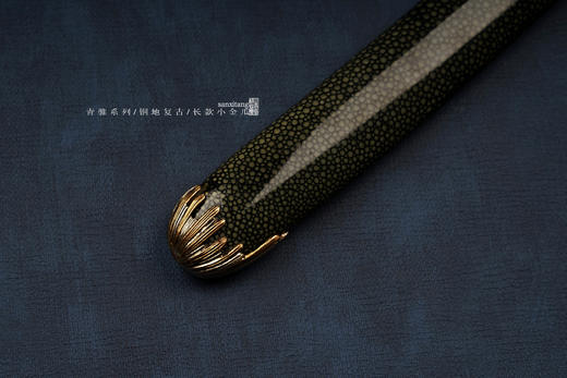 青骓 铜地复古 长款小金瓜 未开刃 商品图8