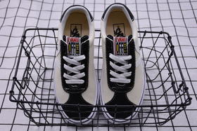 范斯 VANS SPORT男女经典低帮拼色情侣帆布鞋 黑白型号Fs29  码数35-44