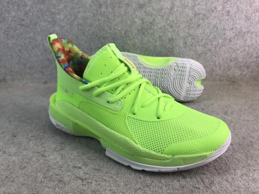 库里7 荧光绿橘色 黑红蓝灰 灰狼 商品图2