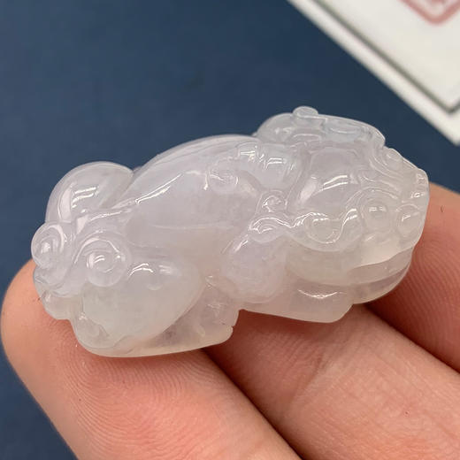 派瑞翡翠 翡翠挂件 糯种 白色 商品图1
