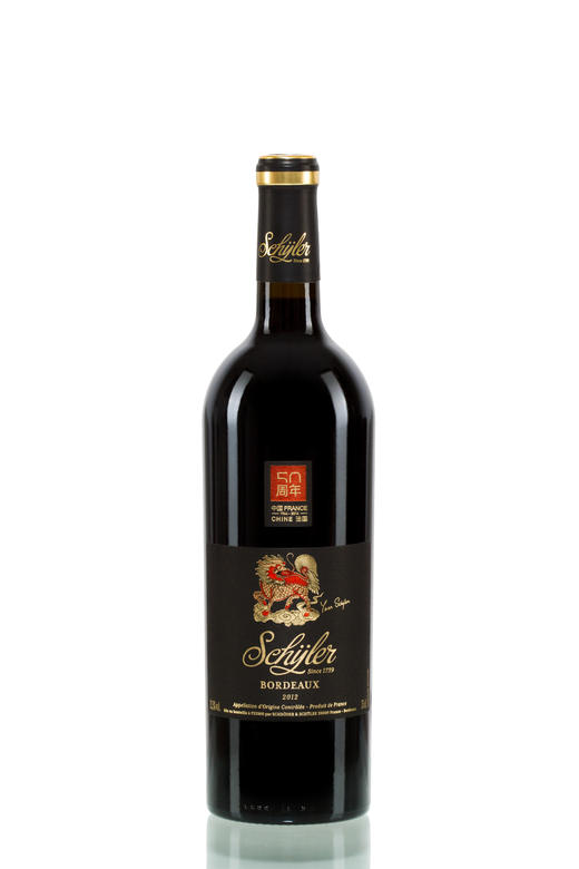 法国原瓶进口 西勒麒麟红标波尔多干红葡萄酒50周年纪念版 礼赠佳品 商品图0