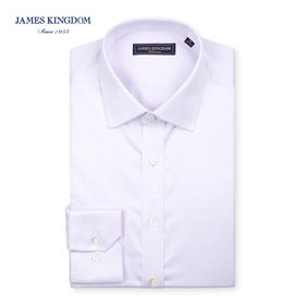 jameskingdom男士商务免烫纯棉衬衫紫色BA1A7R340