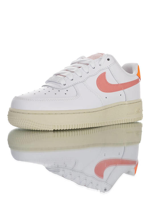 耐克Nike Air Force 1 Low 原模具开发打造 硬质头层荔枝纹皮革鞋面 内置全掌AirSole气垫 空军一号 商品图0