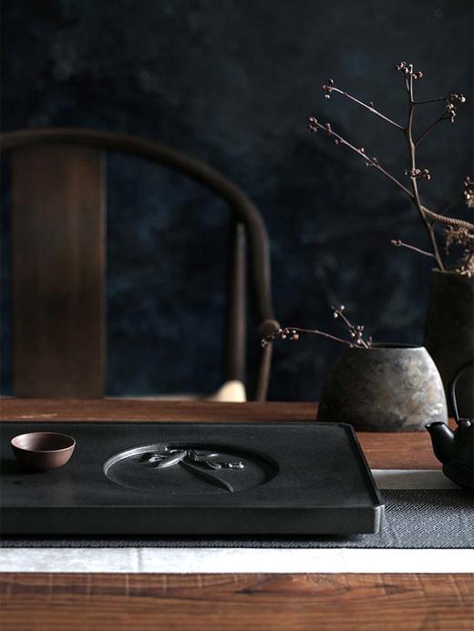 「茶器」君子兰 茶盘 商品图2