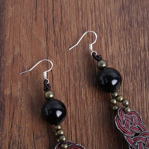 隔水听禅手工耳环 | 杨丽萍老师同款 | 手工制作 | 现货 商品图1