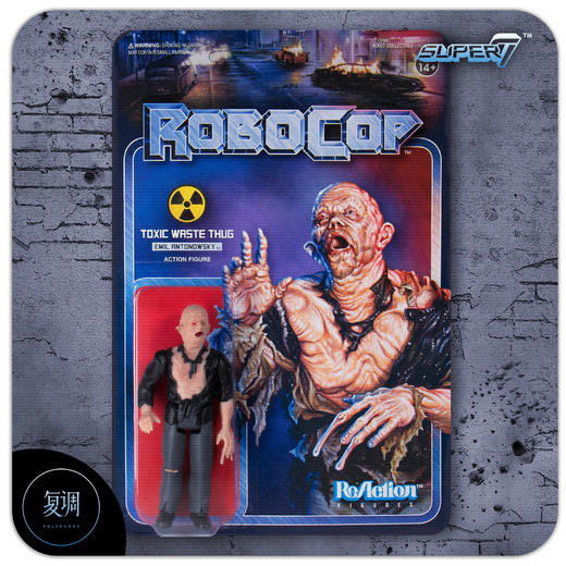 现货 Super7 机械战警 背卡系列 Robocop 复古玩具 商品图2