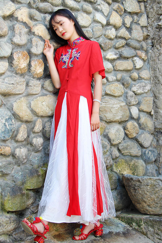 枫林晚不规则上衣 / 少量现货 商品图5