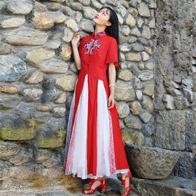 枫林晚不规则上衣 / 少量现货