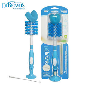 布朗博士奶瓶刷子海绵尼龙奶瓶刷奶嘴刷导气管刷奶瓶刷套装DBS-BL702