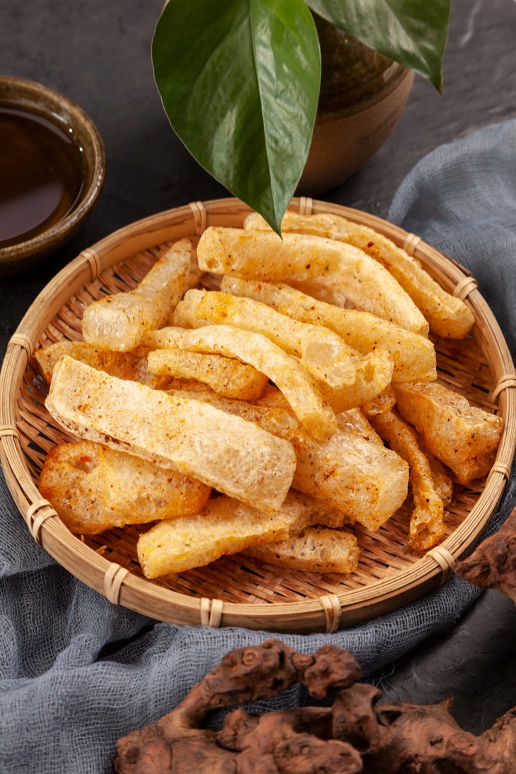 油炸牛皮21.9元一袋 买二送一【40g/袋】