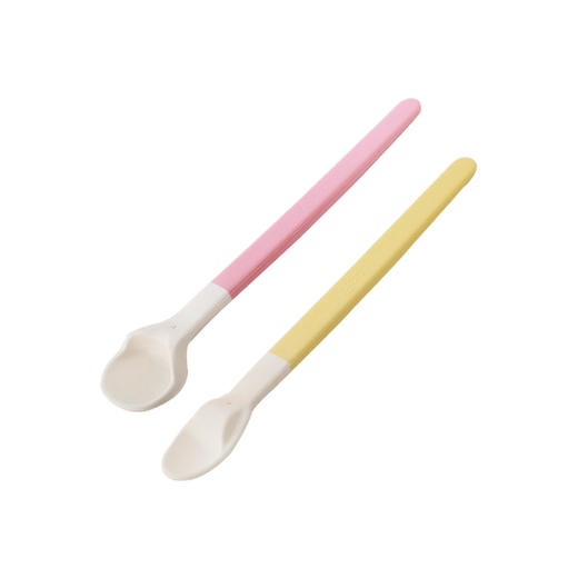 贝亲哺喂勺组 婴儿软头勺子 新生儿餐具宝宝米粉勺汤匙2个装DA39 商品图3