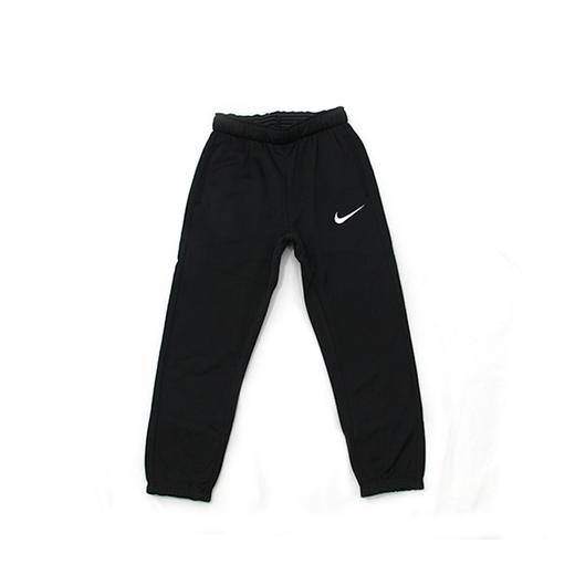 耐克-童衣类（秋）A7NIKE YA3女小童针织长裤正黑色 商品图2