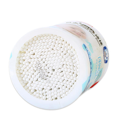 贝亲棉签新生婴儿细头棉花棒400支/120支 儿童宝宝耳鼻清洁细轴棉棒PIG-KA53 商品图1