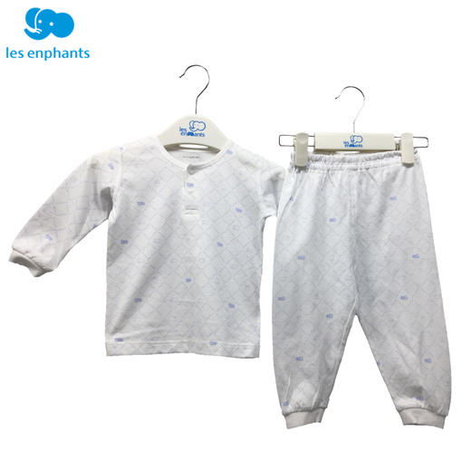 丽婴房-内衣类（春）C9两粒扣套装 左右捻抗菌经典小象 商品图0