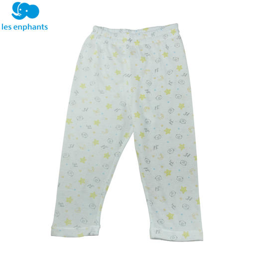 丽婴房-内衣类（春）C9两粒扣套装宽口超薄提条小熊星 商品图2