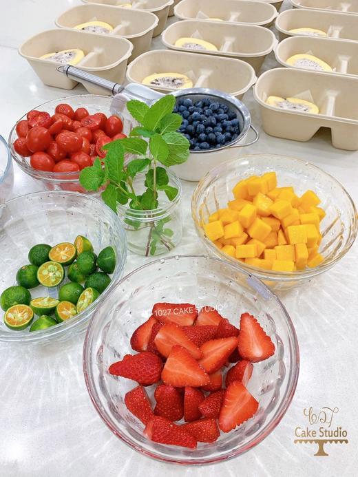 1027CAKE | hey 便当蛋糕  水果搭配 更健康喔 商品图2