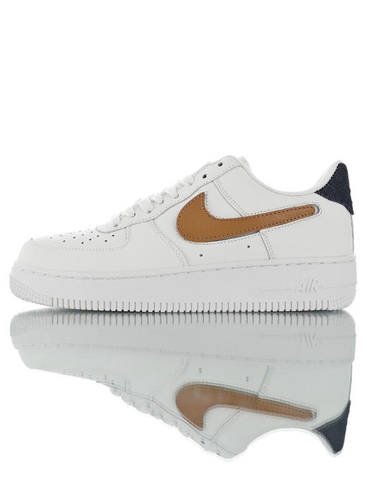 耐克Nike Air Force 1 07 LV8 全新换钩 采用硬质头层牛皮革 内置全掌air sole气垫 耐克空军一号经典百搭休闲运动板鞋 商品图0