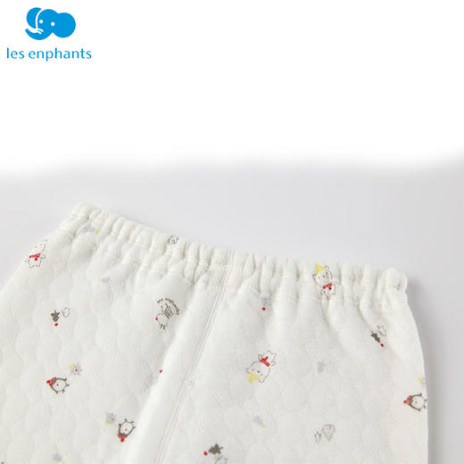 丽婴房-内衣类（秋）C9半高领套装 空气层冬日欢乐 商品图2