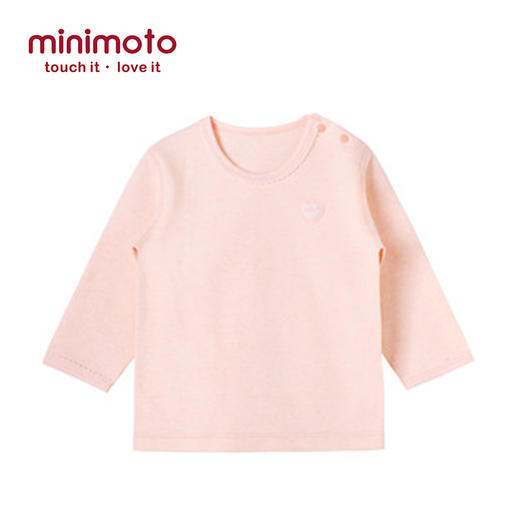 小米米童衣臻爱系列男女宝宝长袖开肩上衣舒适上装YJ4606 商品图2