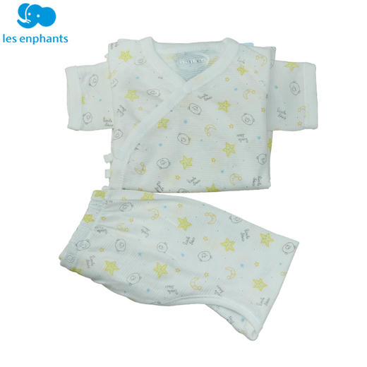 丽婴房-内衣类（春）C9六条带套装 超薄提条小熊星星 商品图0