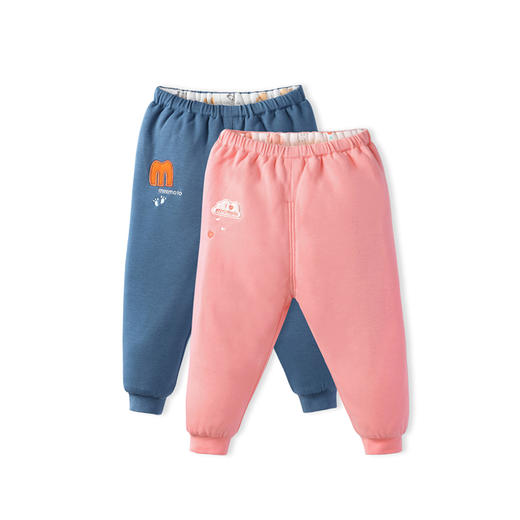 小米米内衣 秋冬夹棉保暖舒适家居长裤可拆密裆长裤MIM-YU22113 商品图4