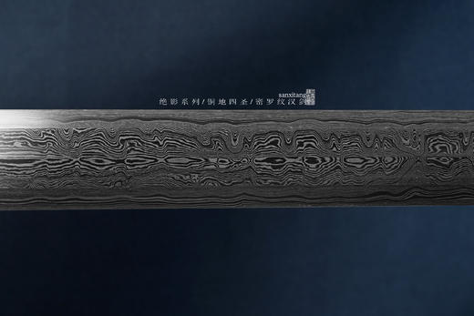 三希堂  绝影系列 密罗纹四圣兽汉剑 未开刃 商品图8