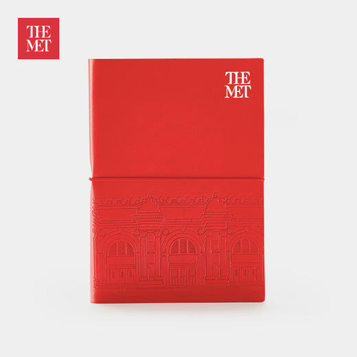 创意笔记本 大都会艺术博物馆建筑软面本记事本办公文具 商品图0